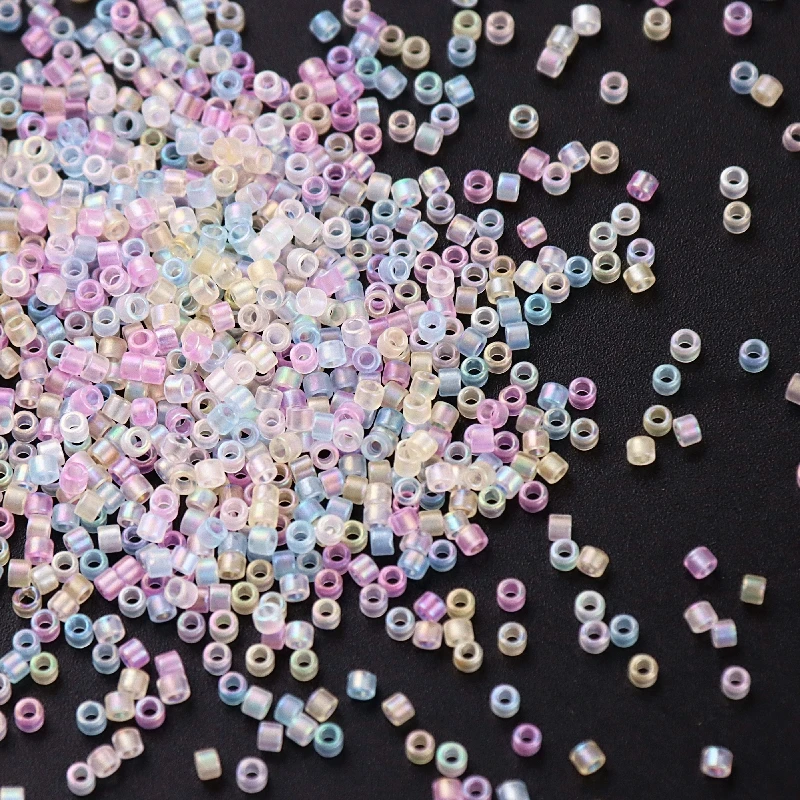

Miyuki Delica Beads 11/0 Seedbeads Mixcolor Frosted Perlas Para Manualidades 720pcs